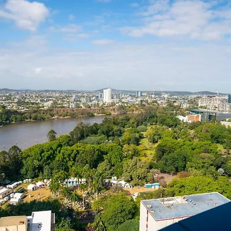 Lvl30 Garden/River Views Balcony By Stylish Stays Brisbane Exterior photo